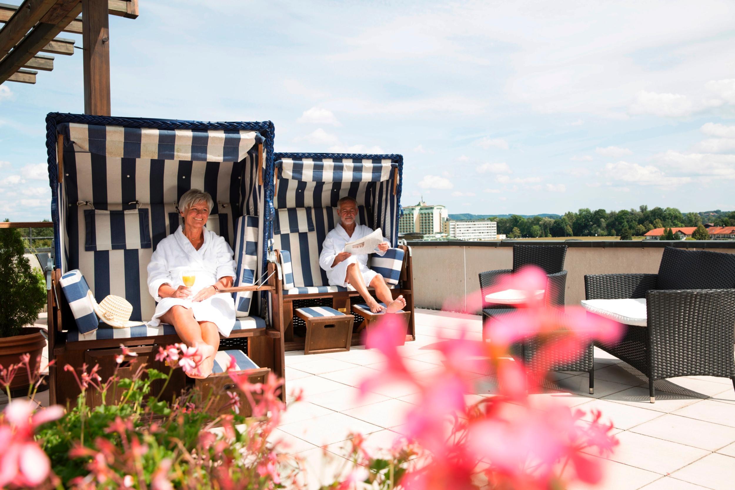 Johannesbad Thermalhotel Ludwig Thoma Bad Fussing Bagian luar foto
