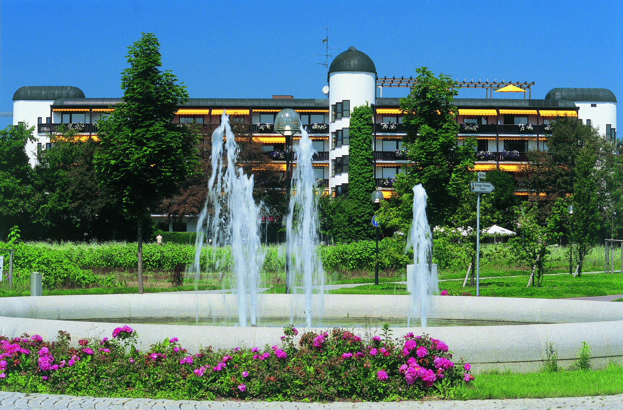 Johannesbad Thermalhotel Ludwig Thoma Bad Fussing Bagian luar foto